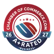 Chamber of Commerce A+ Rated Member